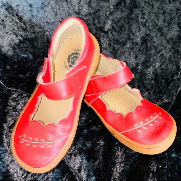 Livie & Luca Smooth Leather Juniper Mary Jane in Scarlet - Picture 2 of 7